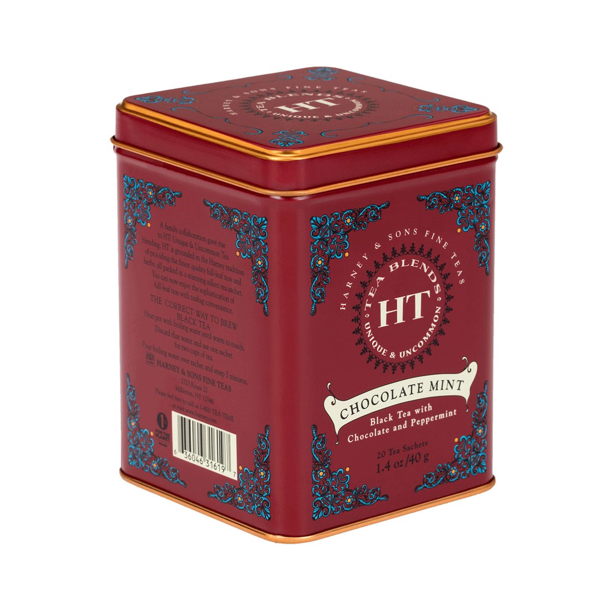 Chocolate Mint - Harney & Sons Teas, European Distribution Center