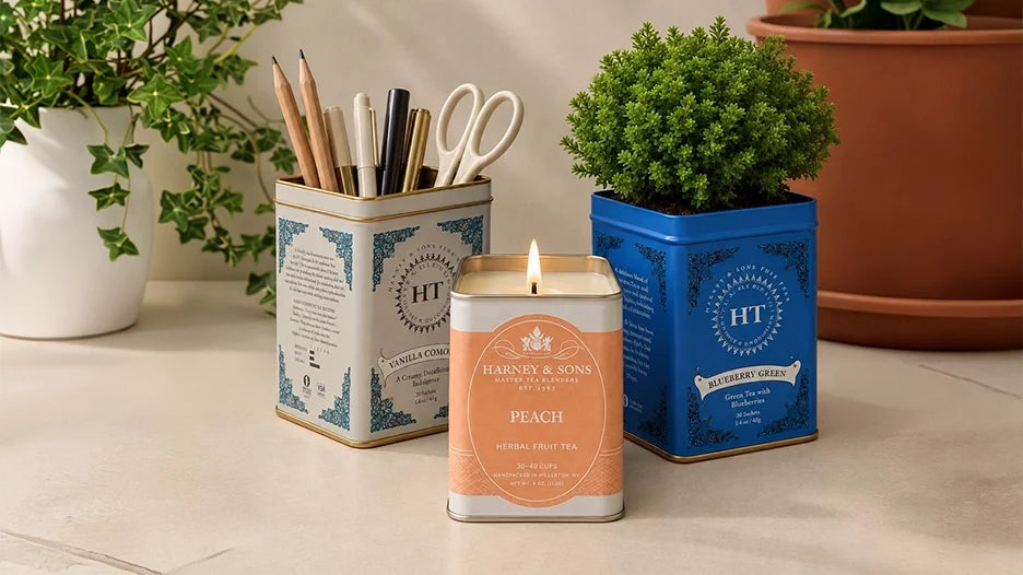 Giving Your Tea Tin a Second Life