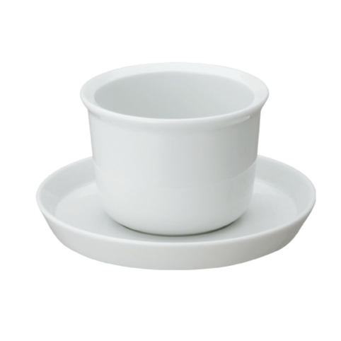 Kinto LT cup & saucer 160ml white - Harney & Sons Teas, European Distribution Center
