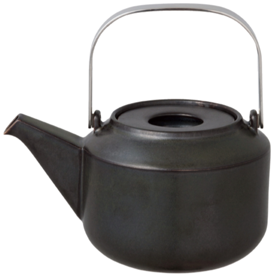 Kinto LT teapot 600ml black - Harney & Sons Teas, European Distribution Center