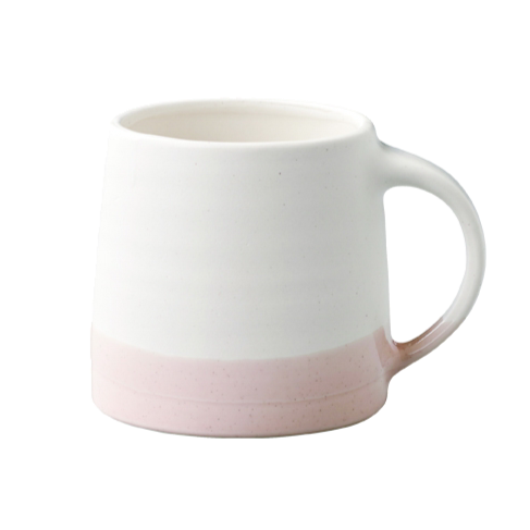 Kinto SCS-S03 mug 320ml white x pink beige - Harney & Sons Teas, European Distribution Center
